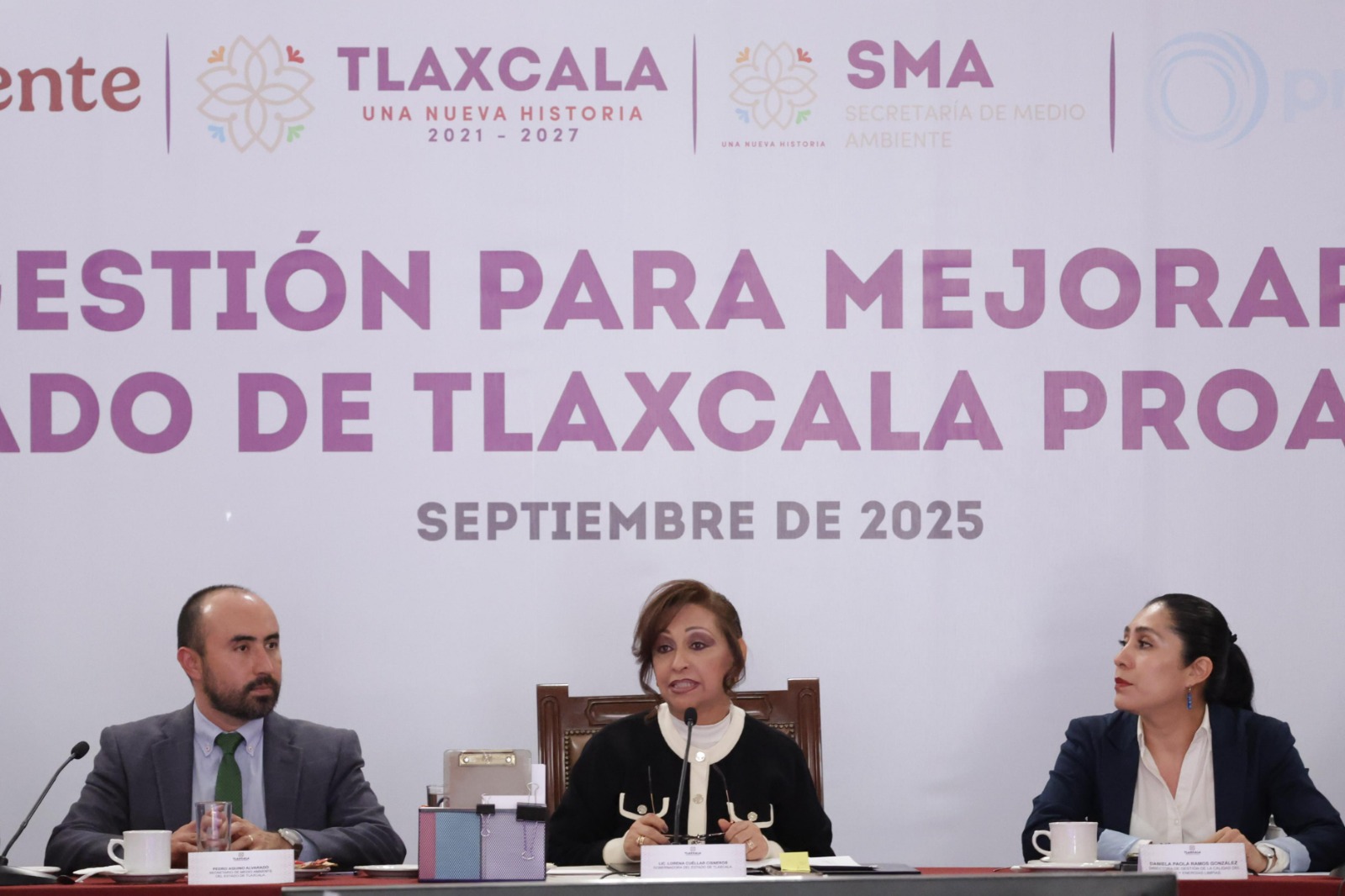 Aire limpio para Tlaxcala, eje de Proaire 2025-2034